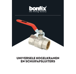 Universele kogelkranen en schuifafsluiters