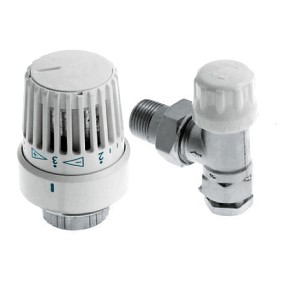 Thermostat radiator valve | adaptor angled