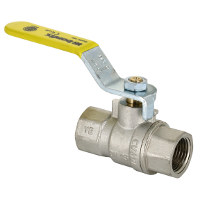 Gas valve with lever